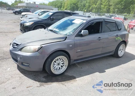 2008 Mazda Mazda3 S Grand Touring из США, поврежденный, VIN JM1BK344581831694